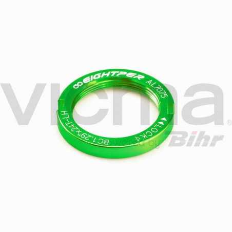 EIGHTPER Arandela cierre piñón fijo verde 41617