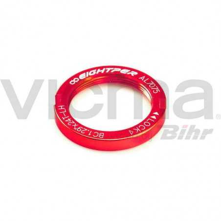 EIGHTPER Arandela cierre piñón fijo rojo 41618