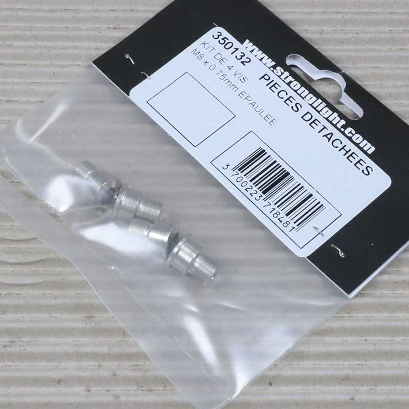 STRONGLIGHT Tornillos platos DURACE ULTEGRA 105 4 ARMS (4u) 241080