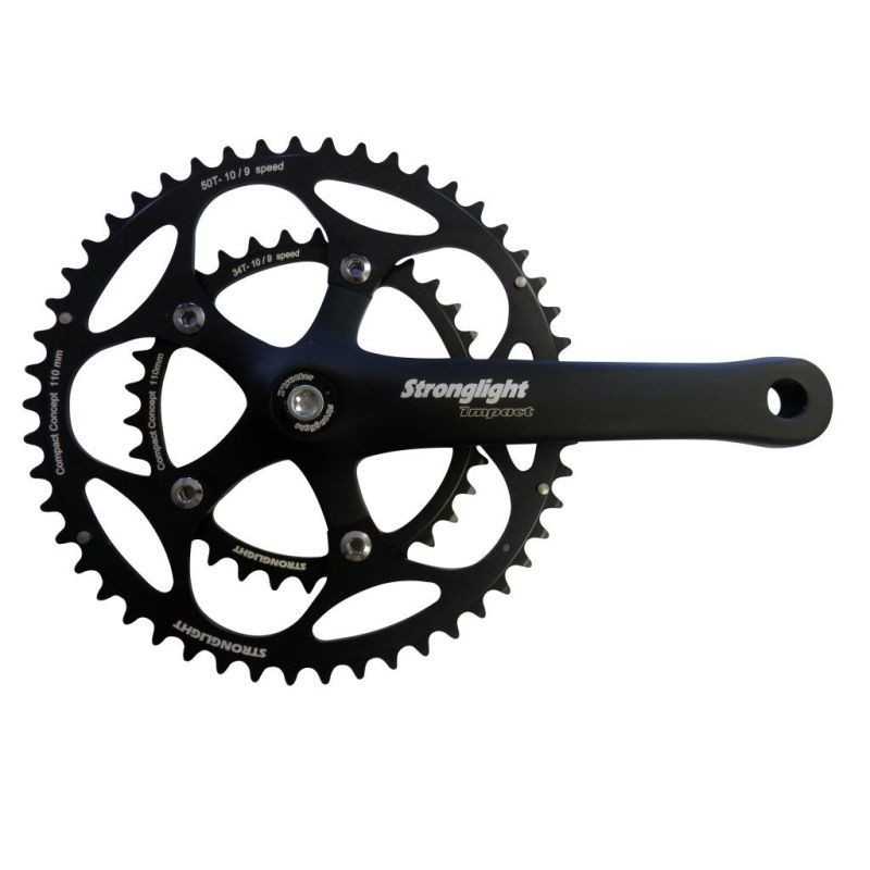 Crank and chainrings set  IMPACT 110