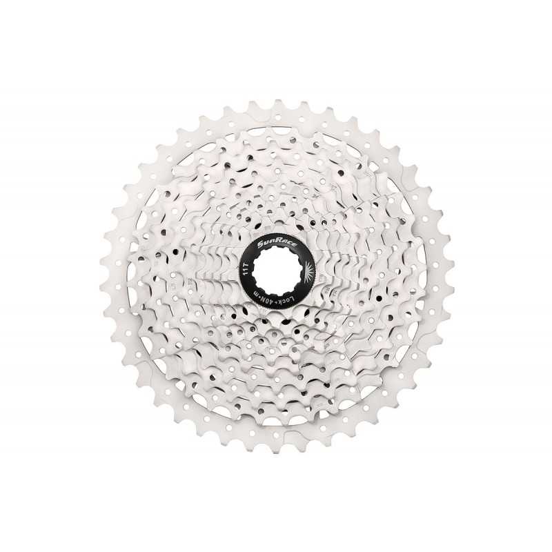 SUN RACE Cassette piñones CSMS3 10V 11-42T METAL. 47599