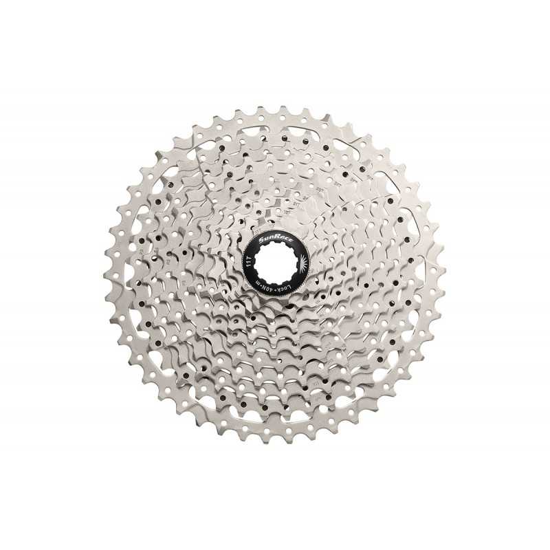 SUN RACE Cassette piñones CSMS8 11V 11-40T METAL. 49466