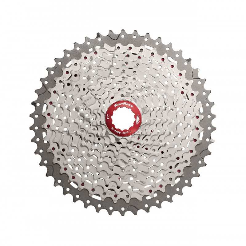SUN RACE Cassette piñones CSMX8 11V 11-46T METAL. 46531
