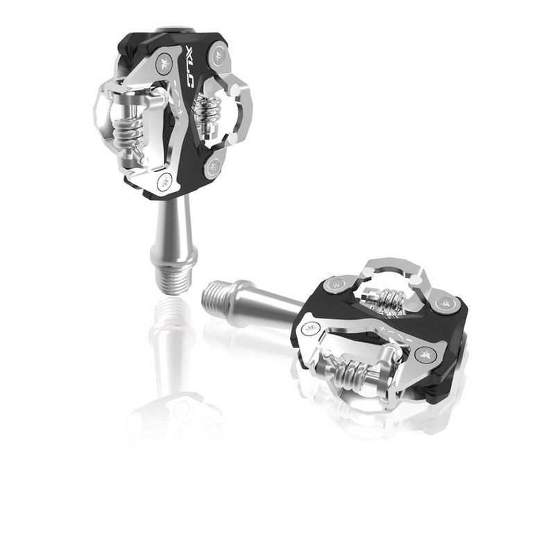XLC Pedales bicicleta automaticos bilaterales de aluminio MTB PD-S15 80X49 MM 25018355VAR