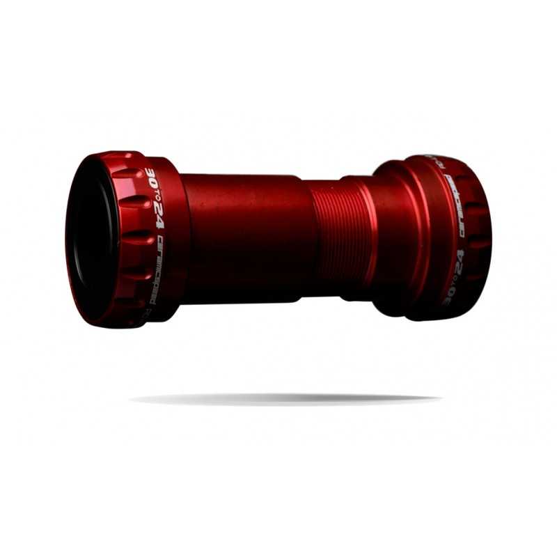 Cartridge shaft bottom bracket alloy  BB30 SHIMANO ROAD