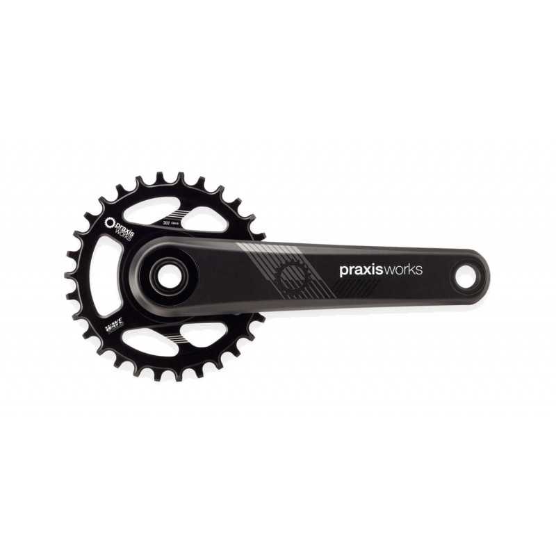 PRAXIS Juego de bielas y platos eje M30 MTB CADET 852952006490