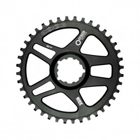 PRAXIS Plato corona transmision bicicleta 38T DIRECT MOUNT 856432007106