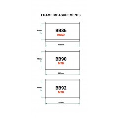 PRAXIS Juego de pedalier M24 BB86/90/92 ROAD/MTB 86-0301 856432007205