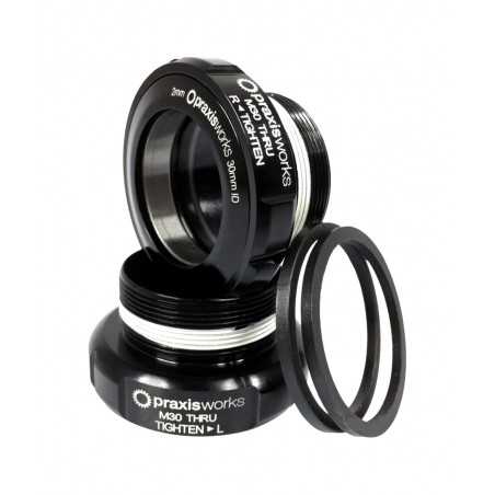 PRAXIS Juego de pedalier M30 THRU BSA 68/73MM PARA BIELAS LYFT 68-4201 852952006353