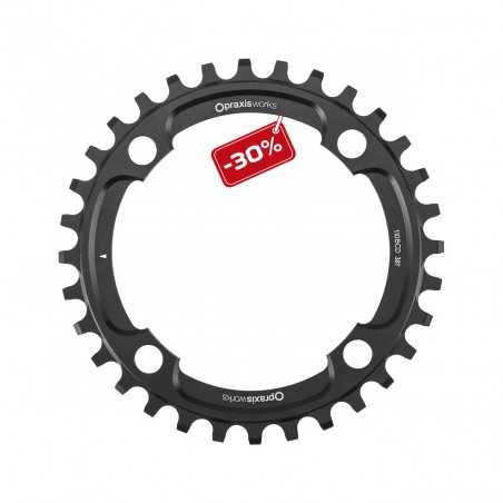 PRAXIS Plato biciclta de montaña BBT 38T 110BCD 856432007090