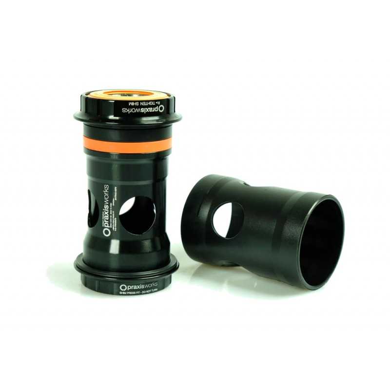 PRAXIS Juego de pedalier conversor 73MM MTB SRAM/ISIS2/GXP CONV BB30/PF30 R-COLLET 73-3201R 856432007274