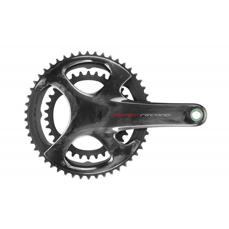 Bicycle cranks and plates  SUPER RECORD 12 TITANIUM/CARBON 12 170MM