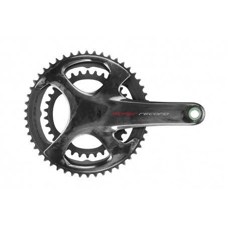 CAMPAGNOLO Platos y bielas bicicleta SUPER RECORD 12 TITANIUM/CARBON 175MM 51110VAR