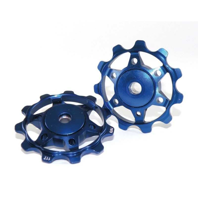 XLC Juego ruletas ruedas roldanas cambio trasero PU-A02 2501106716VAR