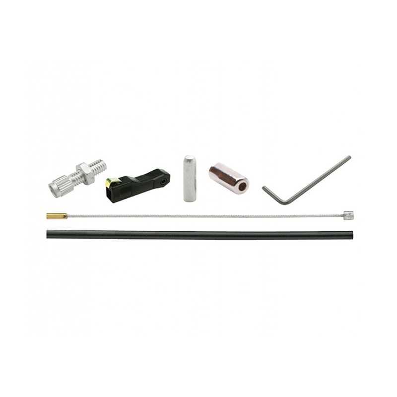 XLC Cable sirga sierga de cambio doble cabeza funda y accesorios SRAM Ø 4 X Ø1.1-1700/2250MMSH-X19 2501155031