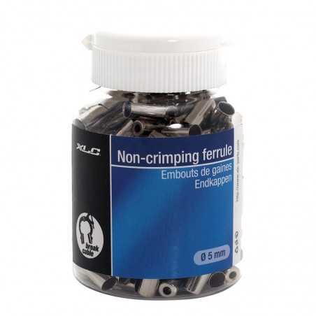 XLC Tope de funda cable sirga freno aluminio 200U BR-X10 5 MM 2500360500