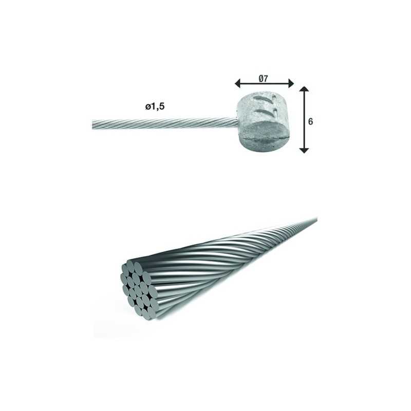 XLC Cable de freno sirga sierga MTB 1.5 - 900MM BR-X85 2500365000