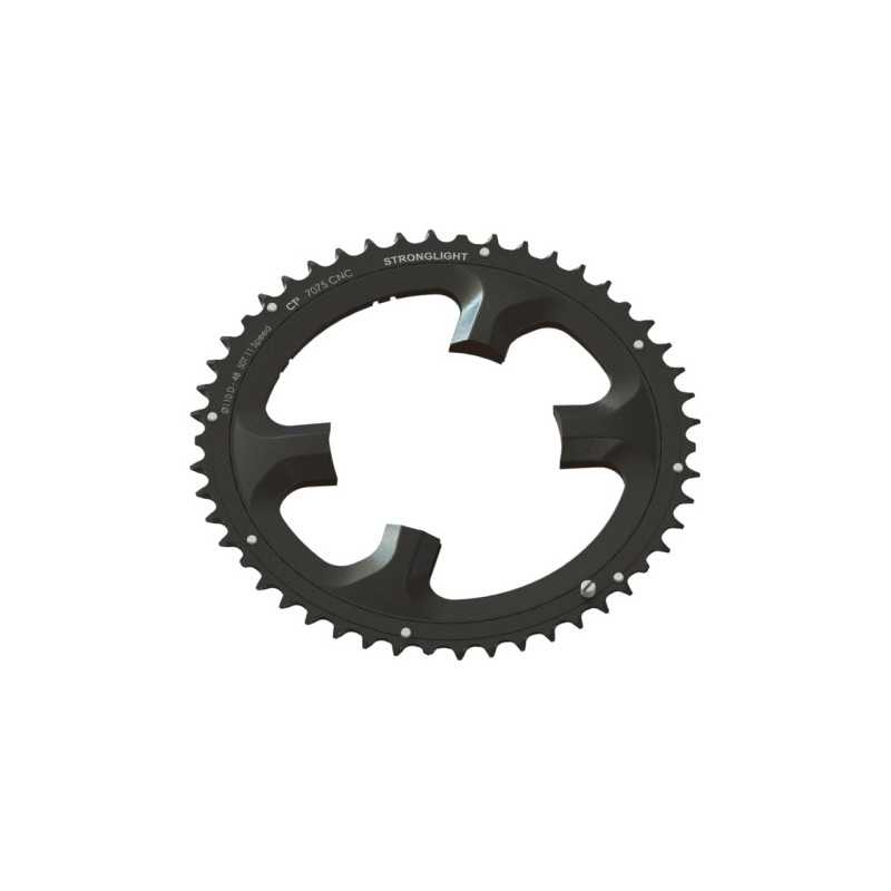 STRONGLIGHT Plato para bicicleta 4 brazos CT2 DURACE DI2 110 BCD 11V 706540