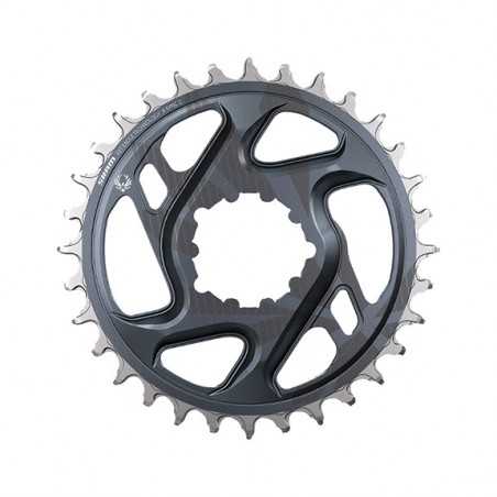 SRAM Plato para bicicleta (acabado como bielas gx c1) X-SYNC2 EAGLE DIRECT MOUNT 6 MM OFFSET 105585VAR