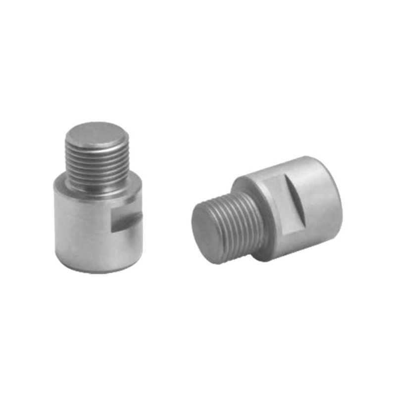 Stainless steel left / right pedal axle extension set