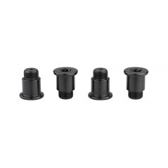 4-arm aluminum chainring bolt kit  FORCE 2x 107 BCD