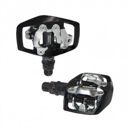 Bicycle pedals without reflective cleats included SPD PD-ED500 9/16 SM-SH56