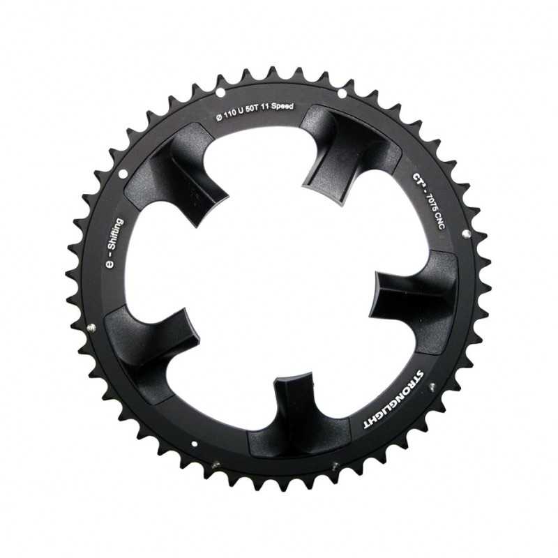 STRONGLIGHT Plato para bicicleta 5 brazos 110 BCD SHIMANO FC6750 11V 712137