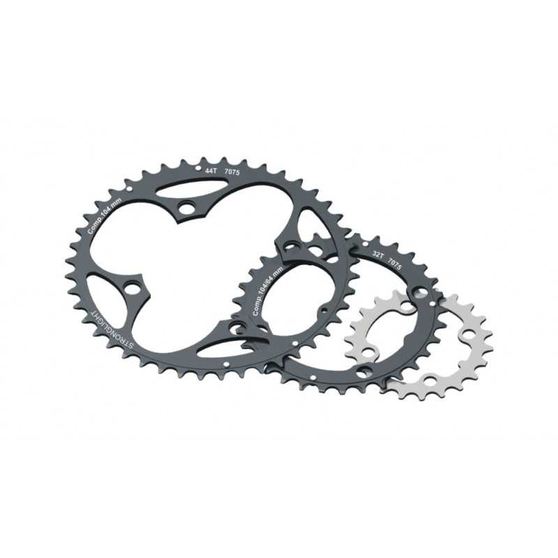 STRONGLIGHT Plato para bicicleta exterior 4 brazos 11V 104/64 BCD 712138