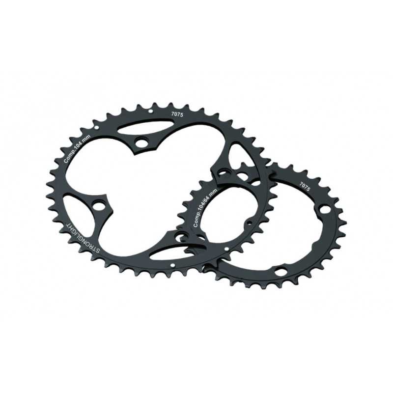 STRONGLIGHT Plato para bicicleta exterior 4 brazos 10V 104/64 BCD 712139