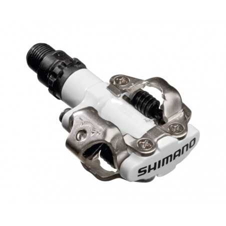 SHIMANO Pedales bicicleta fijacion 2 caras sin reflectantes SPD PD-M520 9/16 145161VAR