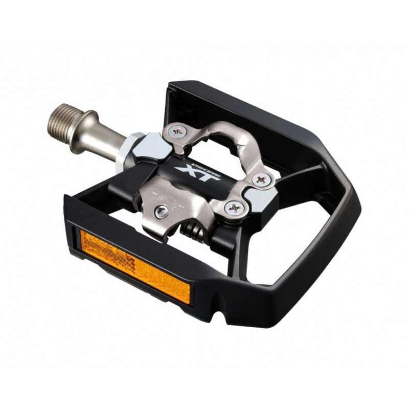 Bicycle pedals fixation 1 side adjustable hardness  TREKKING SPD PD-T8000