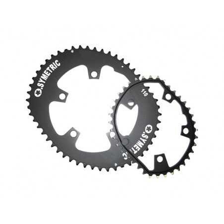 STRONGLIGHT Kit de platos 4 brazos OSYMETRIC 110 BCD SHIMANO FC9100 34x50 712032