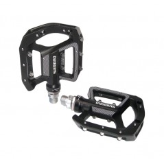 Platform bicycle pedals without reflectors  MTB PD-GR 500
