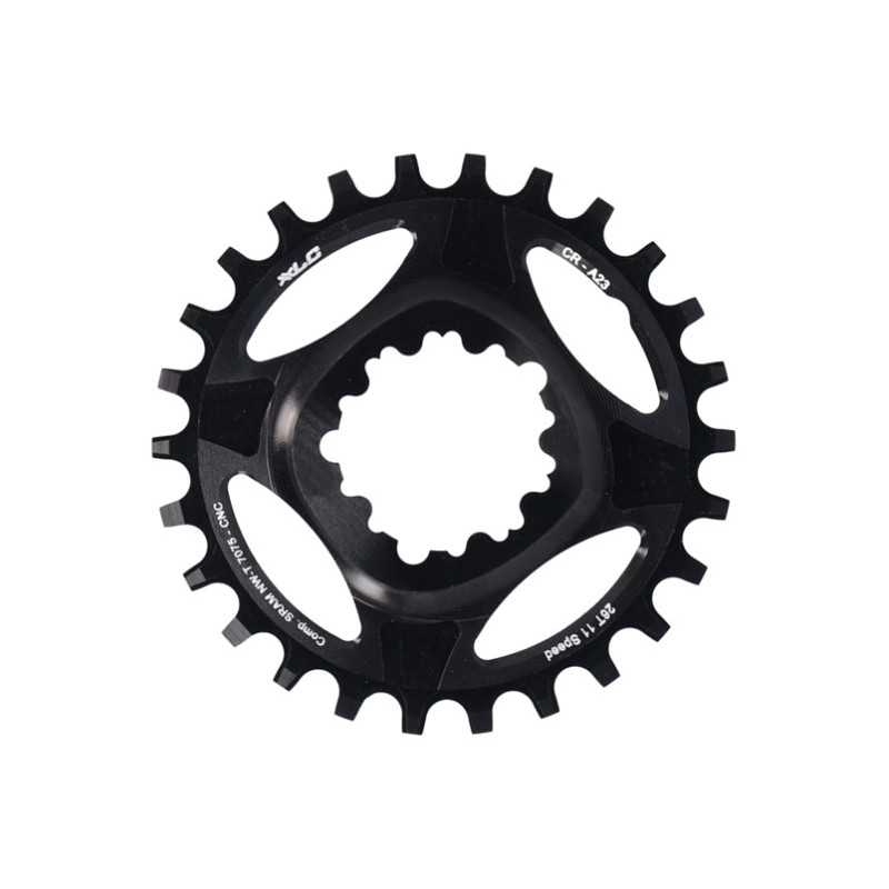 XLC Plato para bicicleta CR-M01 DIRECT MOUNT 6 MM OFFSET GXP XX1-X01-X0-X1-X9 2502860035VAR
