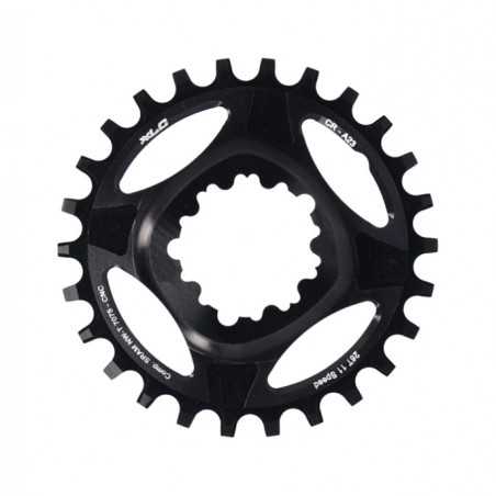 XLC Plato para bicicleta CR-M01 DIRECT MOUNT 6 MM OFFSET GXP XX1-X01-X0-X1-X9 2502860035VAR