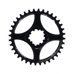 XLC Plato para bicicleta CR-M01 DIRECT MOUNT 6 MM OFFSET GXP XX1-X01-X0-X1-X9 2502860035VAR