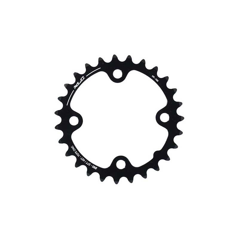 XLC Plato para bicicleta 4 agujeros CR-A22 80 BCD SRAM 2x10V 2502860202VAR