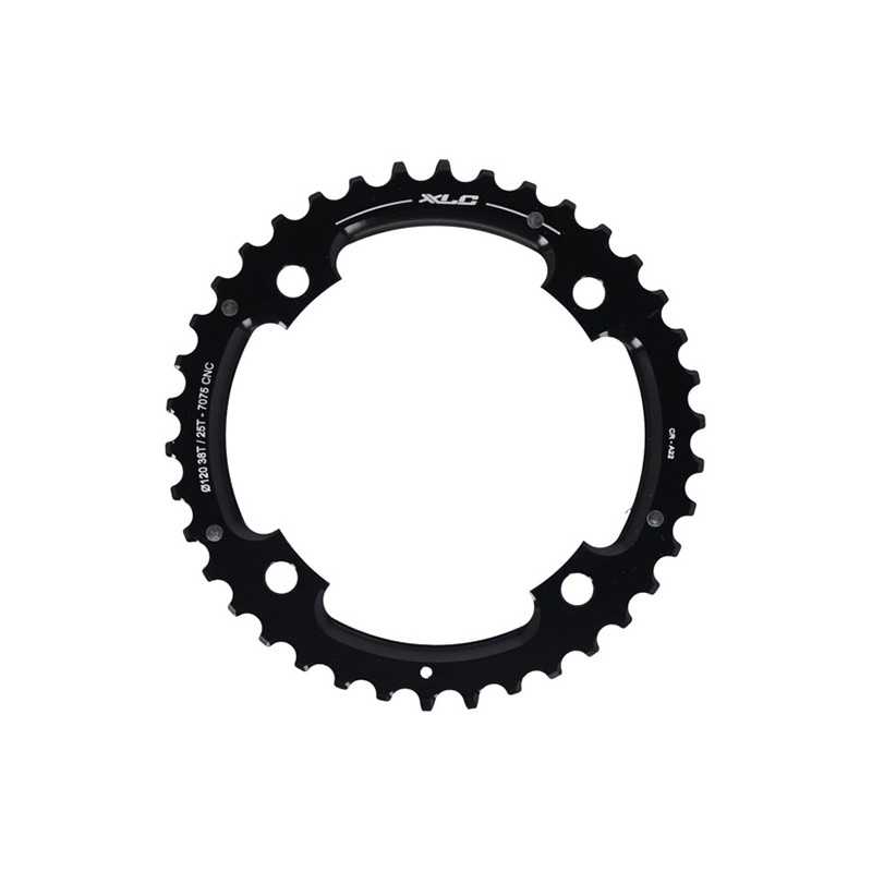XLC Plato para bicicleta 4 agujeros CR-A22 120 BCD SRAM 2x10V 2502860212VAR
