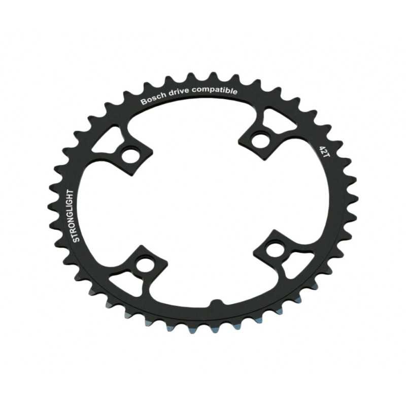 STRONGLIGHT Plato para bicicleta aluminio 4 brazos E-BIKE BOSCHGEN12014 104 BCD 712069