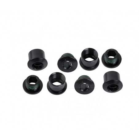 Kit 4 chainring bolts for and aluminum chain guard  1V