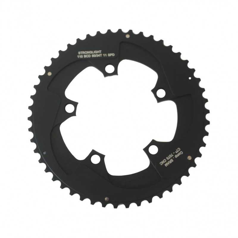 STRONGLIGHT Plato para bicicleta exterior aluminio 5 brazos FORCE/RED 22 SRAM (36)110 11V 712070VAR