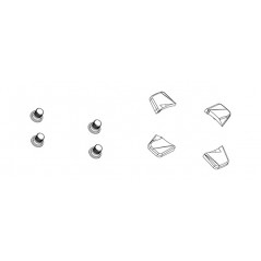 SRAM Kit 4 tornillos de plato aluminio XX1 1V 105367