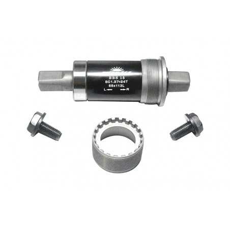 Steel bottom bracket cartridge axle 68/107 MM