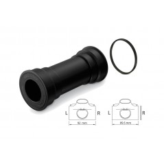 Bottom bracket cartridge 24mm inner diameter  EVO MAX 89.5-92x41MM BB92 PRESSFIT