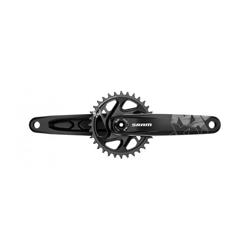 SRAM Juego de bielas y plato sin cazoletas NX EAGLE X-SYNC2 DUB DIRECT MOUNT 165 MM 11/12V 101650