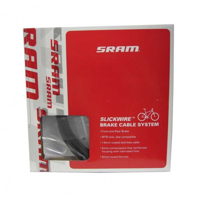 SRAM Cable sierga sirga SLICK WIRE PRO ROAD 5MM 103330