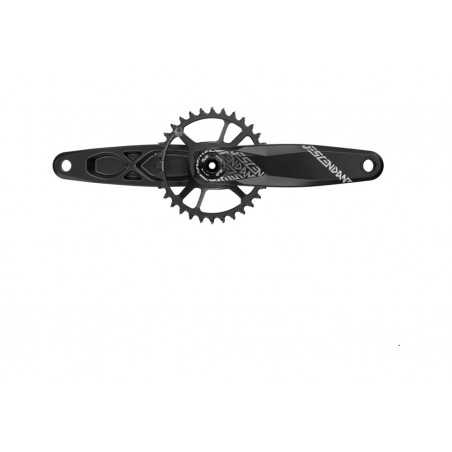 TRUVATIV Juego de bielas y plato aluminio sin cazoletas DESCENANT 6K EAGLE X-SYNC2 DUB BOOST 170 MM 101657