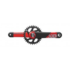 SRAM Juego de bielas y plato carbono X01 ALL DOWNHILL X-SYNC 2 DUB83 DIRECT MOUNT 165 MM 10/11V 102613VAR