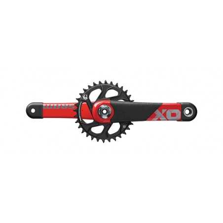 SRAM Crankset and carbon chainring X01 ALL DOWNHILL X-SYNC 2 DUB83 DIRECT MOUNT 165 MM 10/11V 102613VAR
