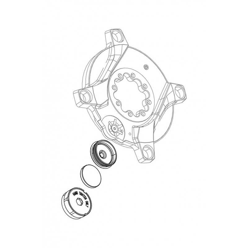 QUARQ Kit tornillo de biela auto-extractor + tapa y junta bateria potenciometro SRAM DUB M18/M30 AXS 103699